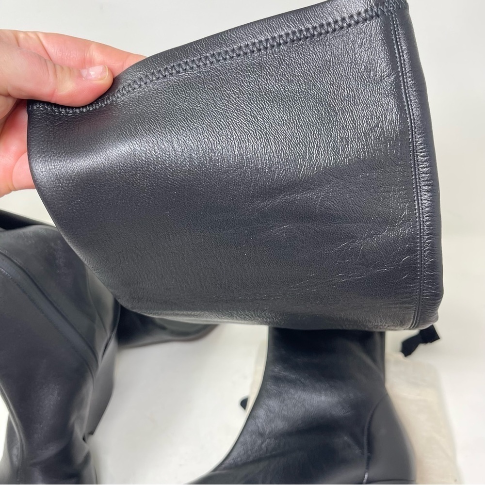 KHAITE Morgan over-the-knee leather boots sz 39.5 US 9.5 - Picture 6 of 12